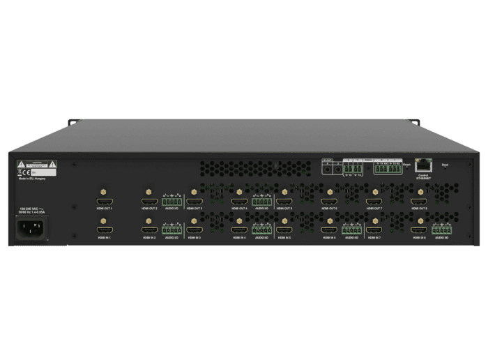 Lightware MMX8x8-HDMI-4K-A HDMI Matrix Switcher with Event Manager - 91310043 - Creation Networks