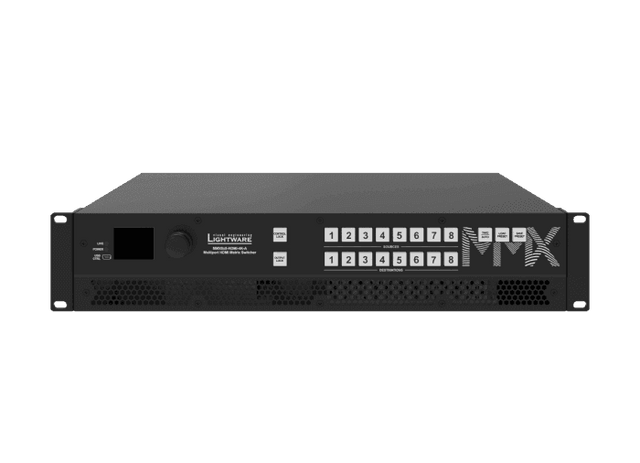 Lightware MMX8x8-HDMI-4K-A HDMI Matrix Switcher with Event Manager - 91310043 - Creation Networks