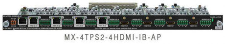 Lightware MX-4TPS2-4HDMI-IB-AP TPS and HDMI Combo Input Board with Analog Audio and PoE - 91120038 - Creation Networks