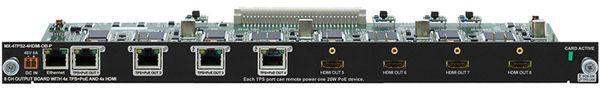 Lightware MX-4TPS2-4HDMI-OB-P TPS and HDMI Combo Output Board with PoE - 91130049 - Creation Networks