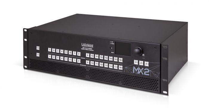Lightware MX2-16x16-HDMI20 HDMI 2.0 standalone matrix switcher - 91310051 - Creation Networks
