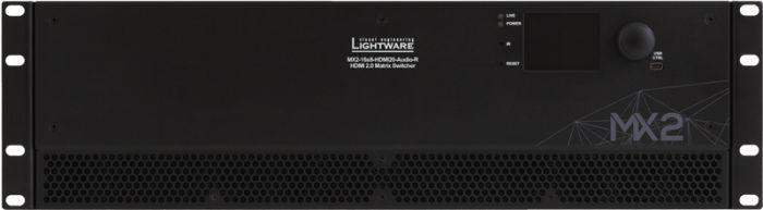 Lightware MX2-16x8-HDMI20-Audio-R HDMI 2.0 standalone matrix switcher - 91310083 - Creation Networks