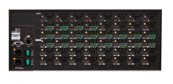 Lightware Interface Inout Plate Lightware MX2-24x24-DH-12DPi-A-R 4K Matrix Switcher – Creation Networks