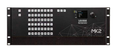Lightware MX2-24x24-DH-12DPi-R Full 4K Matrix Switcher with Mixed DisplayPort and HDMI Input Ports - 91310067 - Creation Networks