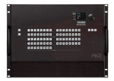 Lightware MX2-32x32-DH-16DPi-A-R Full 4K Matrix Switcher with Mixed DisplayPort and HDMI Input Ports - 91310070 - Creation Networks
