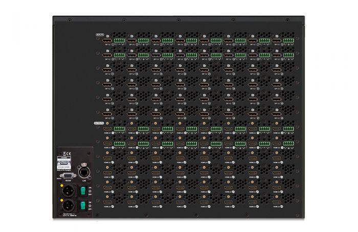 Lightware MX2-48x48-DH-48DPi-A-R Full 4K Matrix Switcher with 48x48 DisplayPort 1.2 Input and HDMI 2.0 Output Ports - 91310084 - Creation Networks