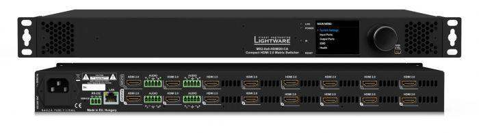 Lightware MX2-8x8-HDMI20-CA HDMI 2.0 Compatible Full 4K Matrix Switcher - 91310059 - Creation Networks