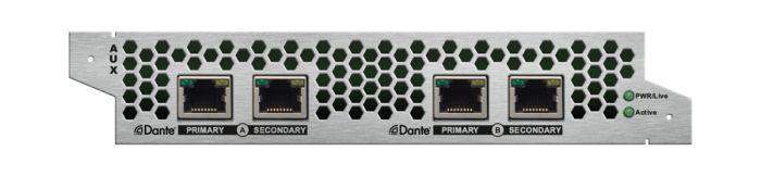 Lightware MX2M-AUX-DANTE-32CH 2 x 16-channel Dante Input and Output Board - 91120046 - Creation Networks