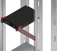 Lightware OPTC rack mounting kit Half rack mounting metal ears - 52400054 - Creation Networks