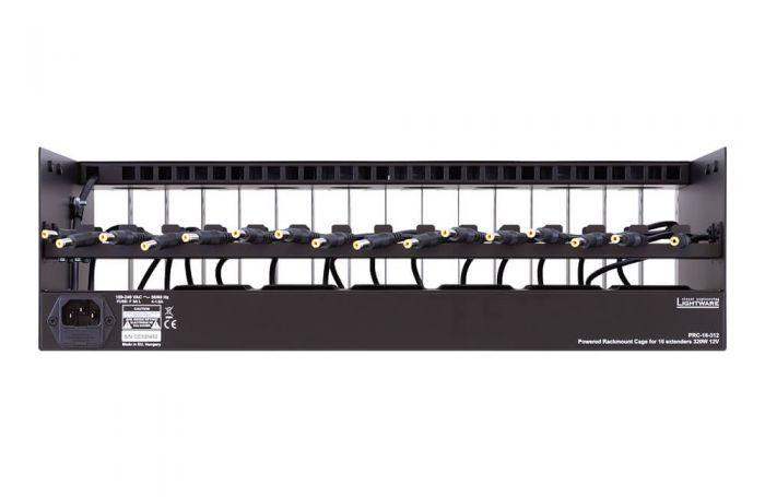 Lightware PRC-16-312 Powered Rackmount Cage for 16 extenders - 91340036 - Creation Networks