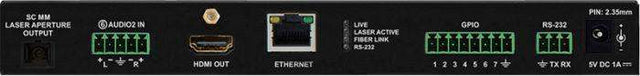 Lightware SW4-OPT-TX240RAK Multimode Single Fiber Extender with Bi-directional RS-232 - 91510027 - Creation Networks