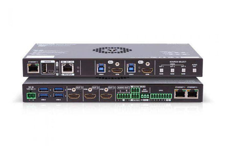 LightWare UCX-3x3-TPX-RX20 UCX Matrix Switcher Receiver with HDMI 2.0 inputs and USB 3.1 Gen1 host ports - 91310100 - Creation Networks