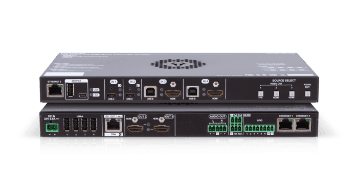 LightWare UCX-4x3-TPN-TX20 USB Type-C and HDMI Matrix Transmitter Switcher - 91310097 - Creation Networks