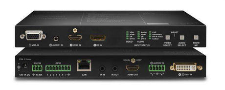 Lightware UMX-HDMI-140-Plus UMX Series Switcher for VGA, DVI-I, HDMI and DisplayPort with Audio embedding - 91560003 - Creation Networks