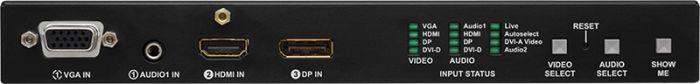 Lightware UMX-HDMI-140 UMX Series Switcher for VGA, DVI-I, HDMI and DisplayPort with Audio embedding - 91560001 - Creation Networks