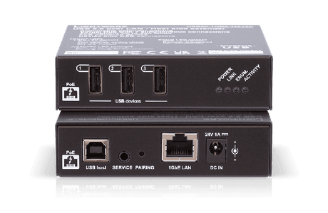 Lightware USB20-1GBE-HS13P PoE+ USB 2.0 over LAN host side extender - 91810033 - Creation Networks