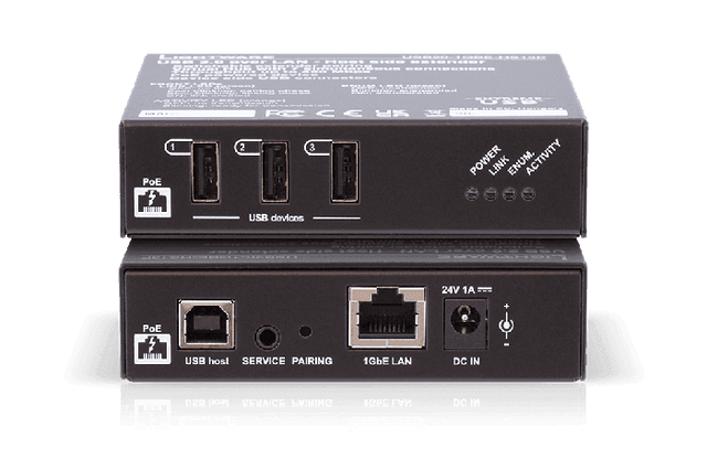 Lightware USB20-1GBE-HS13P PoE+ USB 2.0 over LAN host side extender - 91810033 - Creation Networks