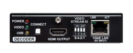 Lightware VINX-110-HDMI-DEC AV Over IP Scaling Multimedia Extender with USB K+M, RS-232 and IR - 91810003 - Creation Networks