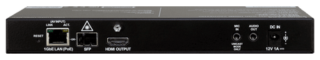 Lightware VINX-110AP-HDMI-DEC AV Over IP Scaling Multimedia Extender with USB K+M, RS-232 and IR - 91810010 - Creation Networks