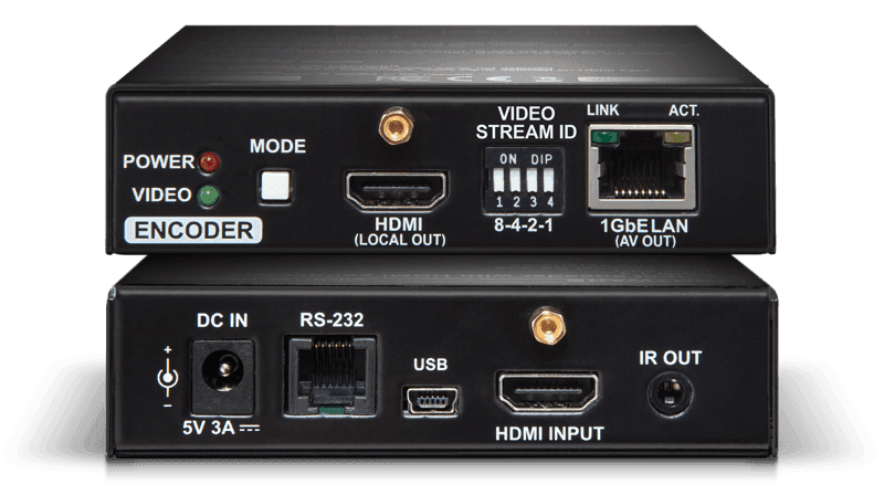 Lightware VINX-120-HDMI-ENC AV Over IP Scaling Multimedia Extender with USB K+M, RS-232 and IR - 91810002 - Creation Networks