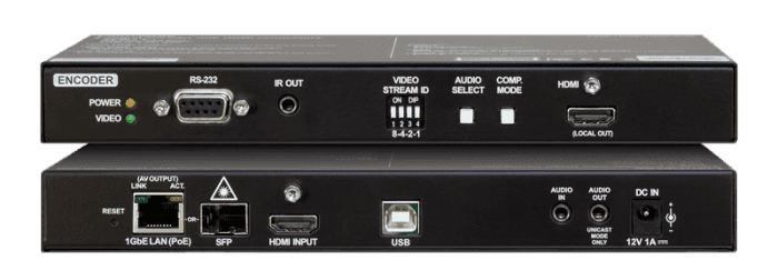 Lightware VINX-120AP-HDMI-ENC AV Over IP Scaling Multimedia Extender with USB K+M, RS-232 and IR - 91810008 - Creation Networks