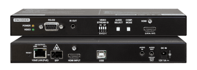 Lightware VINX-120AP-HDMI-ENC AV Over IP Scaling Multimedia Extender with USB K+M, RS-232 and IR - 91810008 - Creation Networks
