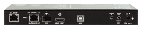 Lightware VINX-120AP-HDMI-ENC-DNT AV Over IP Scaling Multimedia Extender with USB K+M, PoE and DANTE/AES67 support - 91810011 - Creation Networks