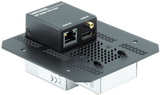 Lightware WP-HDMI-TPS-TX97-FP-8AT Wallplate (WP) TPS Extender for Single CATx Cable with PoE - 91540090 - Creation Networks