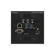 Lightware WP-UMX-TPS-TX120-US Black UMX Series TPS (HDBaseTTM) Wallplate for VGA and HDMI - 91540014 - Creation Networks