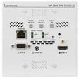 Lightware WP-UMX-TPS-TX120-US White UMX Series TPS (HDBaseTTM) Wallplate for VGA and HDMI - 91540041 - Creation Networks