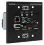 Lightware WP-UMX-TPS-TX130-Plus-US Black UMX Series TPS (HDBaseTTM) Wallplate for VGA and HDMI - 91540071 - Creation Networks