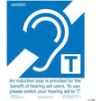 Listen Tech Hearing Loop Sign (Small) - GG00002 - Creation Networks