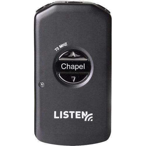 Listen Tech Intelligent DSP RF Receiver (72 MHz) - LLR-4200-072 Assistive Listening Listen Technologies