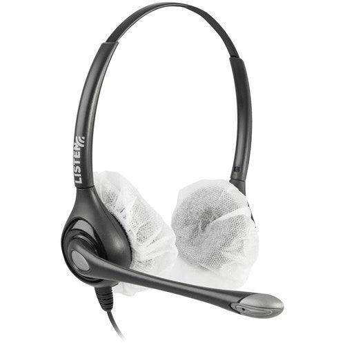 Listen Tech LA-172 Sanitation Covers for Stereo Headphones (100) Assistive Listening Listen Technologies