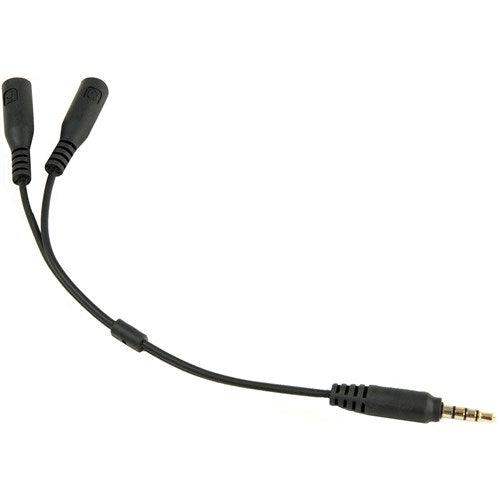 Listen Tech LA-436 TS to TRRS Mic Adapter - Creation Networks