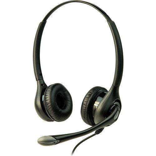 Listen Tech LA-453 Headset 3 (Over Head Dual w/Boom Mic) Assistive Listening Listen Technologies