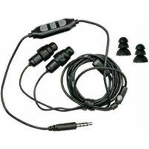 Listen Tech LA-456 Headset 6 -Protective Ear Buds w/Mic Assistive Listening Listen Technologies