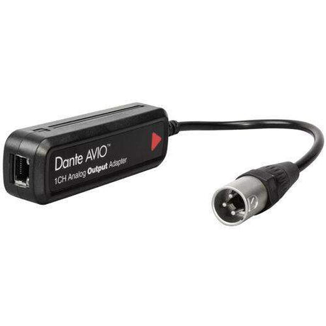 Listen Tech LA-465 Dante 1 Channel Output XLR Adapter - Creation Networks