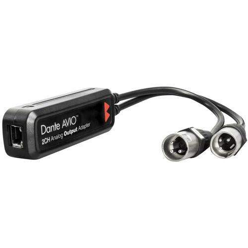 Listen Tech LA-466 Dante 2 Channel Output XLR Adapter - Creation Networks