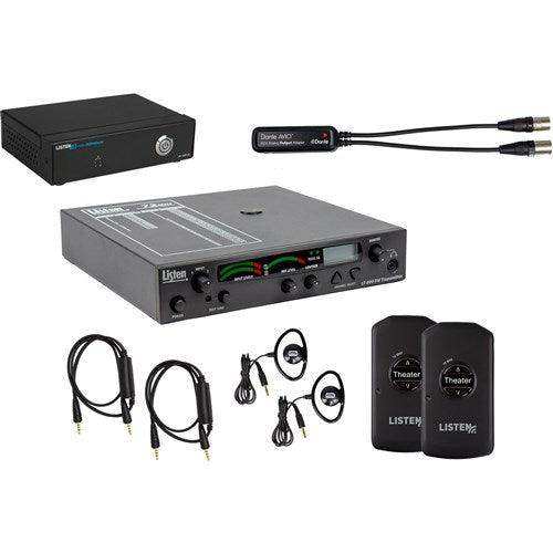 Listen Tech LCS-121-01-D WiFi/RF base system with Dante Assistive Listening Listen Technologies