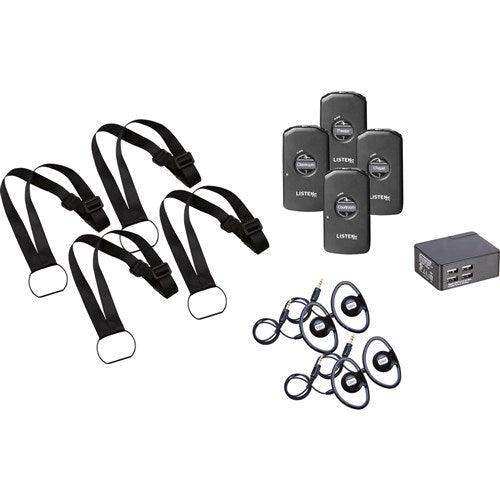 Listen Tech LP-39-072-01 iDSP LR-4200-072 receiver 4 pack Assistive Listening Listen Technologies