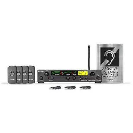 Listen Tech LP-4VP-072-01 Assistive Listening DSP Value package (72 MHz) - Creation Networks