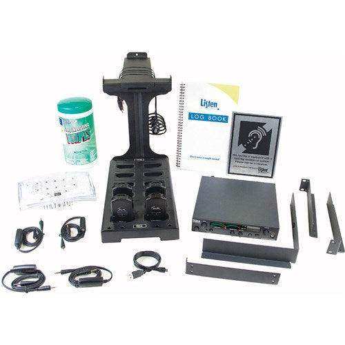 Listen Tech LS-100-01-WH ListenIR iDSP standard sys white radiator LT-82/LA140/LR4200 included Assistive Listening Listen Technologies