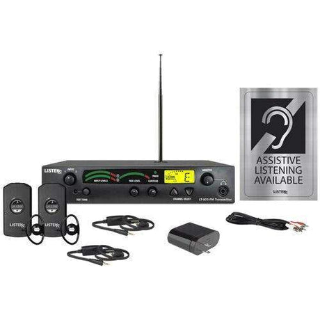 Listen Tech LS-30-072 Listen iDSP Essentials Starter Stationary RF System (72 MHz) - Creation Networks