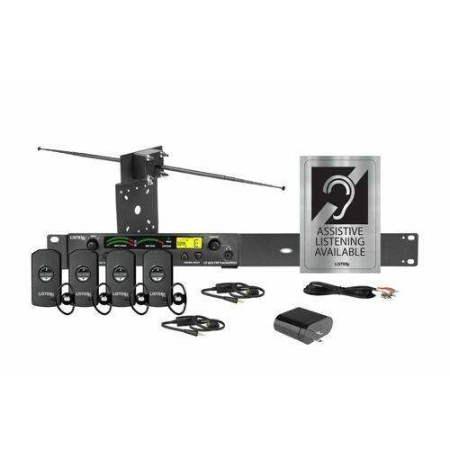 Listen Tech LS-31-072-D iDSP Essentials Level 2 Stationary RF System (72 MHz) (Dante) - Creation Networks