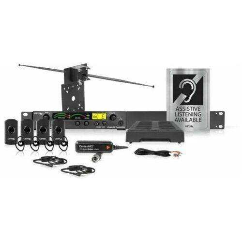 Listen Tech LS-55-072-D Listen iDSP Prime Level III Stationary RF System (72 MHz) (Dante) Assistive Listening Listen Technologies