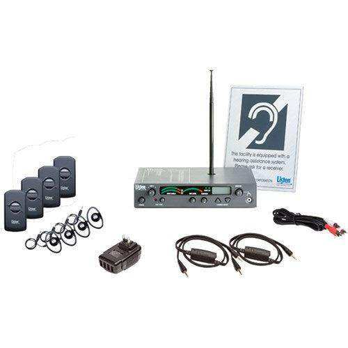 Listen Tech LS-56-216 Listen iDSP Advanced Level I Stationary RF System (216 MHz) Assistive Listening Listen Technologies
