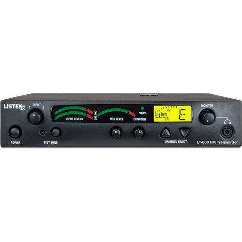 Listen Tech LT-803-072-01 3-Channel RF Transmitter (72 MHz) Assistive Listening Listen Technologies
