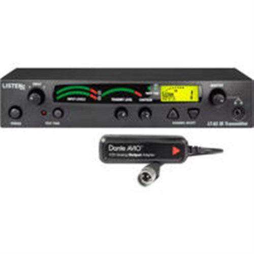 Listen Tech LT-82-01-D ListenIR 1-Channel Transmitter -Dante Assistive Listening Listen Technologies