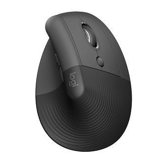 Logitech Lift Vertical Ergonomic Mouse- Graphite: 910-006466